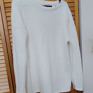 Russ Cream Textured Sweater L